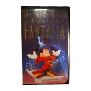 Walt Disney's Masterpiece Fantasia VHS 1991 Walt Disney Home Video